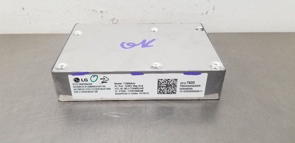 14 CHEVY CAMARO COMMUNICATION ONSTART CONTROL MODULE 23127633
