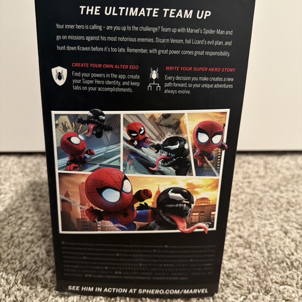 Spider-man sphero interactive app-enabled Super Hero.