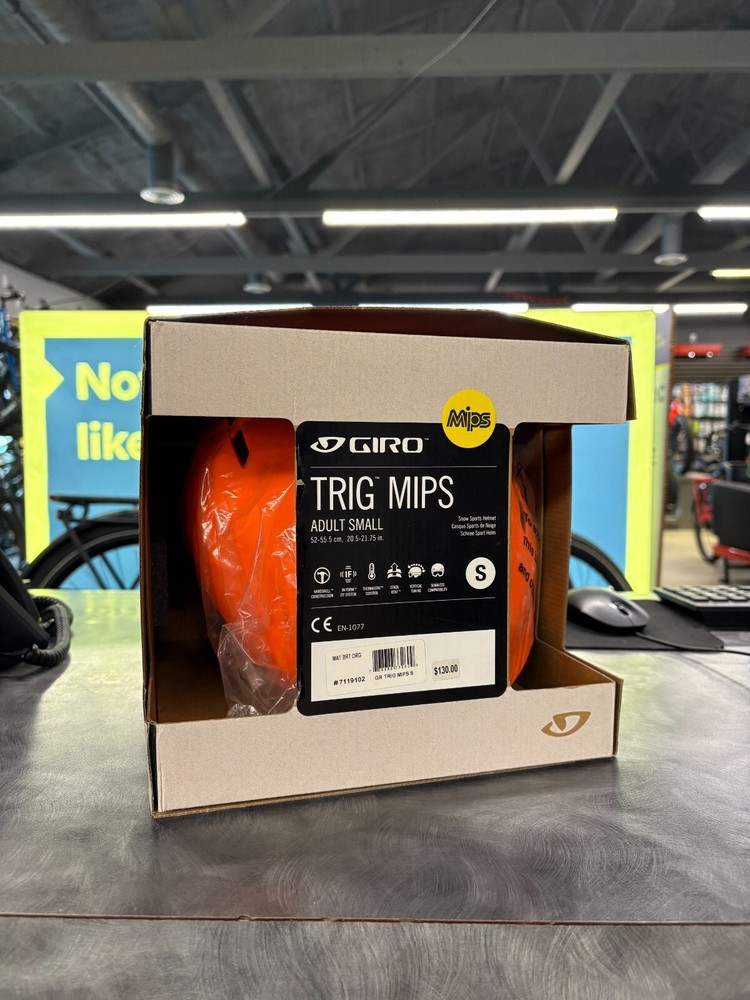 Giro Trig Mips Matte Bright Orange Small