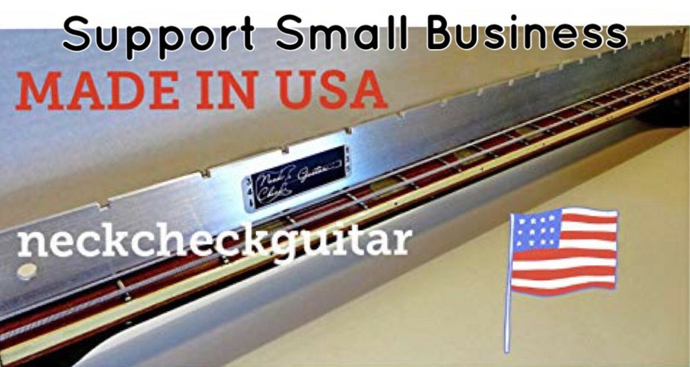 BASS NECK STRAIGHT EDGE (Notched) LUTHIERS TOOL