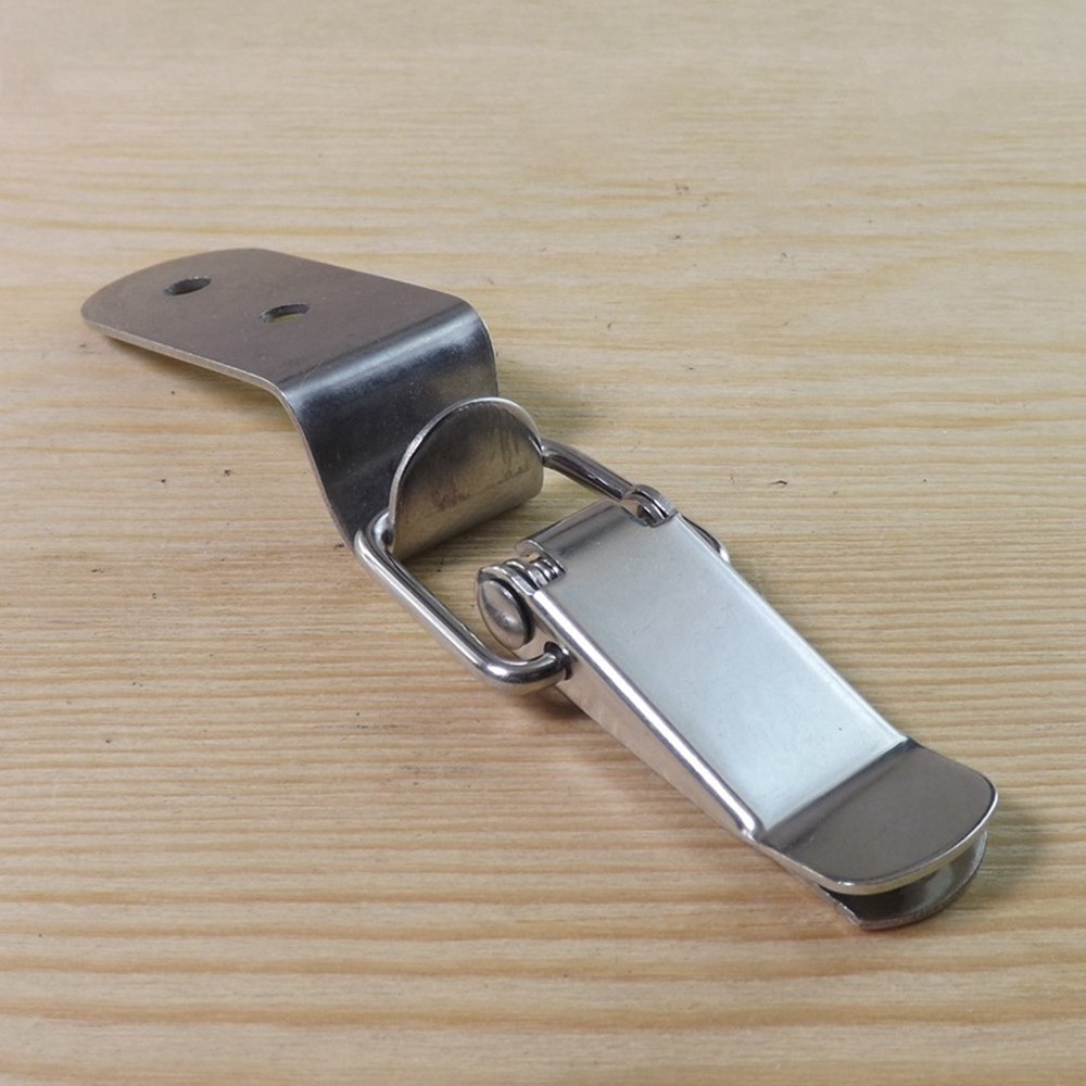 90 Degree Duck Mouth Buckle Hook Lock Spring Loaded Pull Toggle Lock 4908