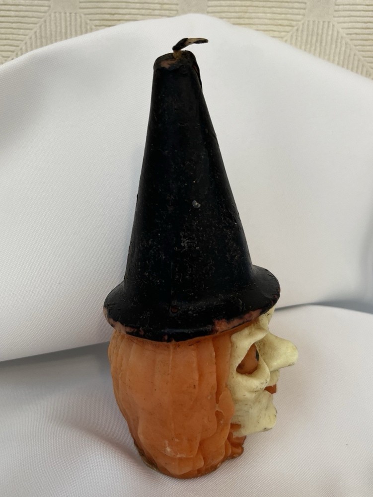 Vintage 1950- 1960’s Gurley Witch Candle Unlit