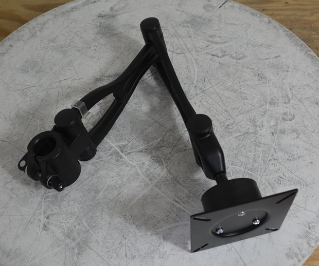 FELLOWES 80416 Depth Adjustable Monitor Arm SEE NOTES