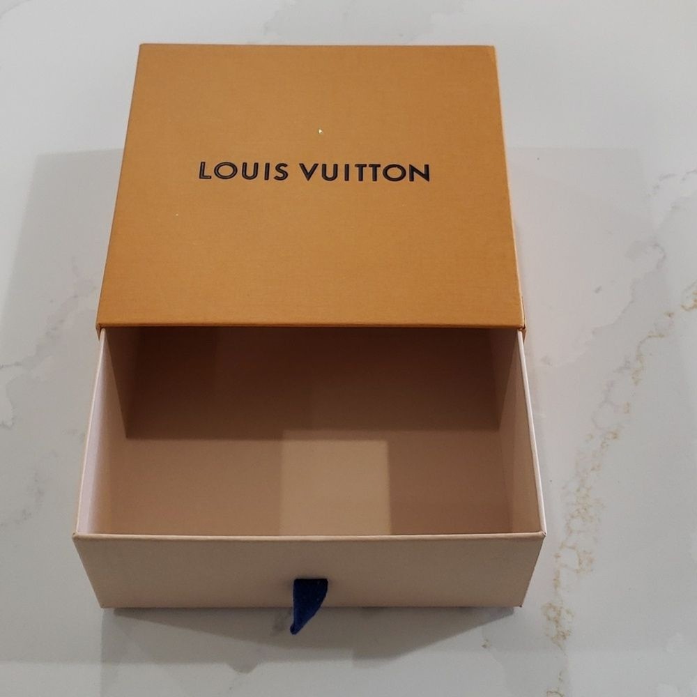 Louis Vuitton box.