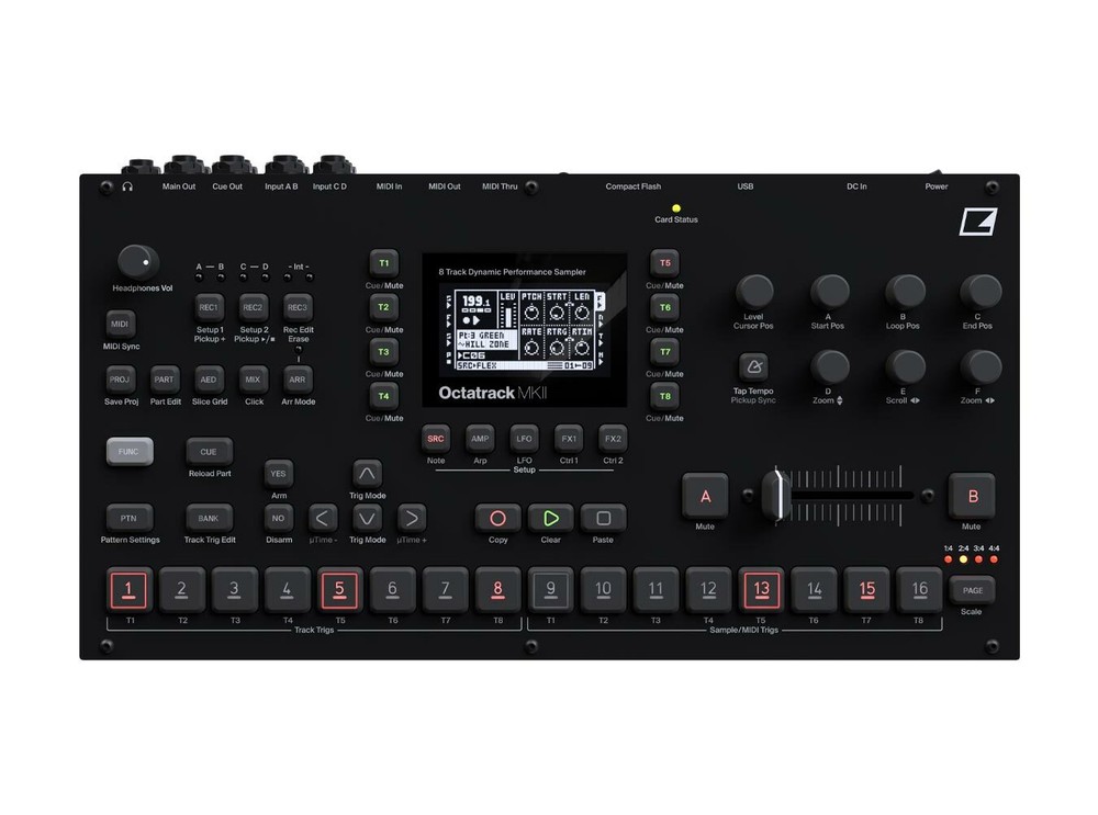 Elektron Octatrack MkII Performance (Black) SAMPLER - NEW - PERFECT CIRCUIT