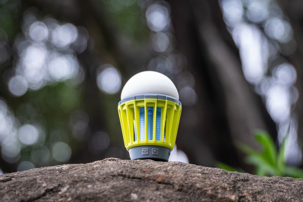 Waterproof Mosquito Killer Lantern with Edison LED Light Bulbs, Dimmable, Energy