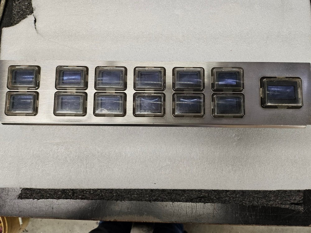 WMS BB2 OLED Button Panel V3.09, with  Elastomer Liquid Resistant. Refurbished