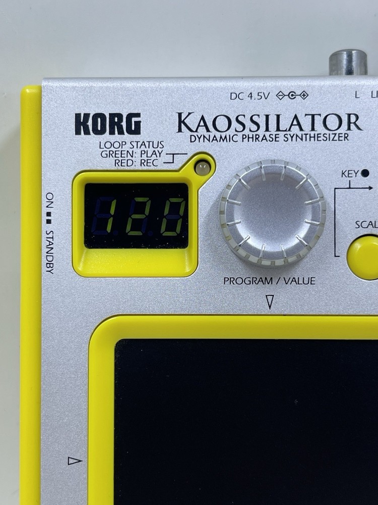 Korg Kaossilator KO-1 (KO1) Dynamic Phrase Synthesizer Touchpad Synth