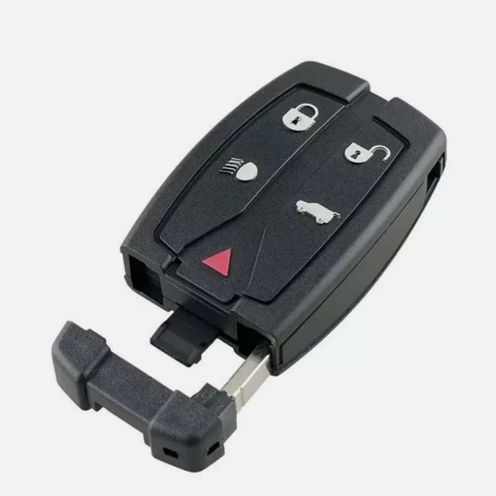5 Button Remote Key Fob Shell + Blade For Land Rover Freelander