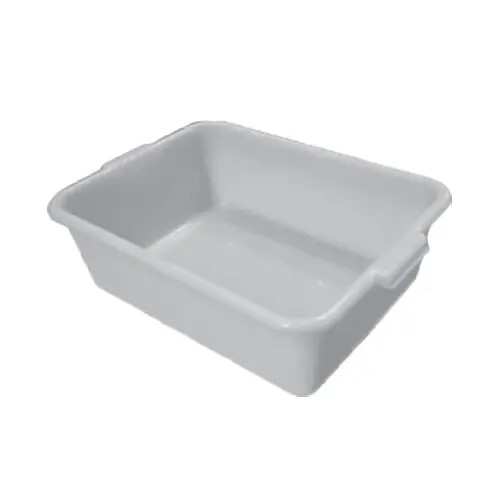 Thunder Group PLBT007W 20-1/2" x 15-1/2" x 7" White Polyethelyne Bus Box