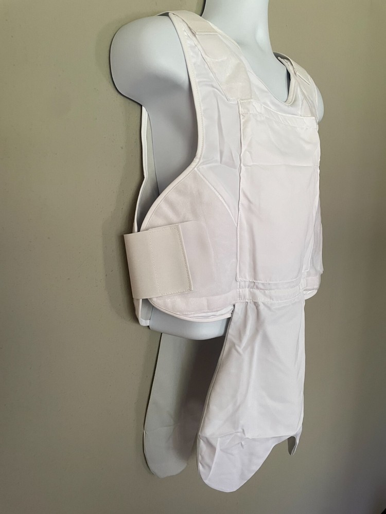 SECOND CHANCE Concealable Armor Plate Carrier Apex2 Polymicro White S Tail