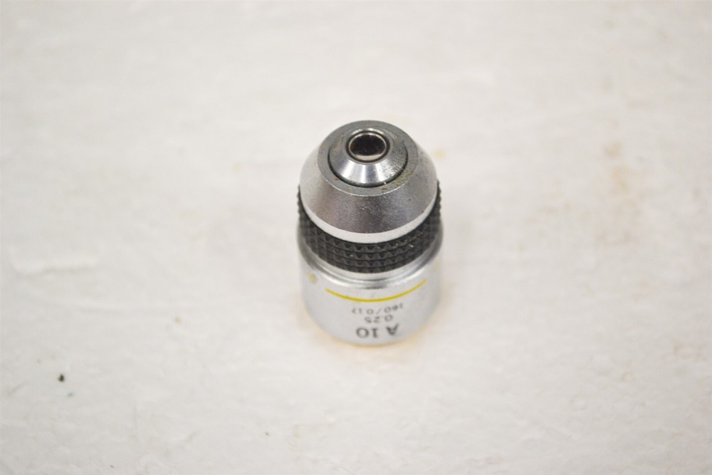 Olympus A10 0.25 160/0.17 Microscope Objective Lens #7(061325)