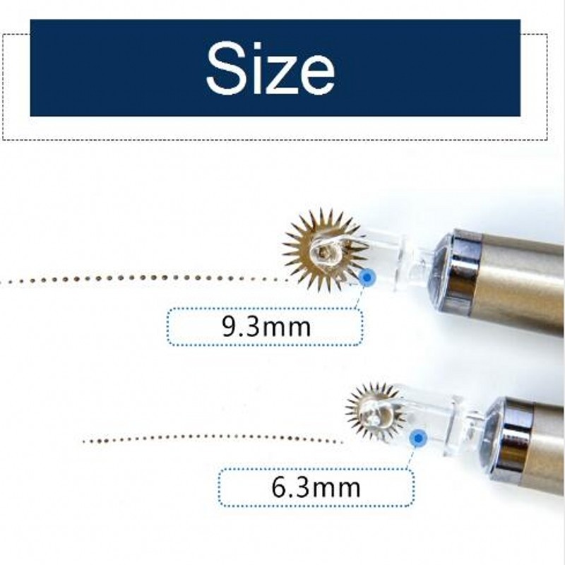5Pcs Semi Serrated Microblading Needle Permanent Makeup Blade Tattoo Machine Kit