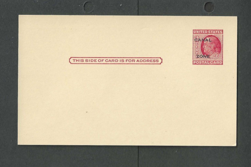 Canal Zone UX11 2c Carmine Mint