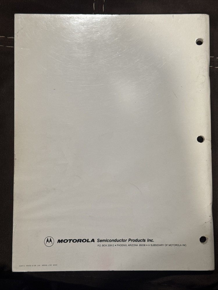 MOTOROLA MC68000 DESIGN MODULE USER'S GUIDE Mex68kdmd4