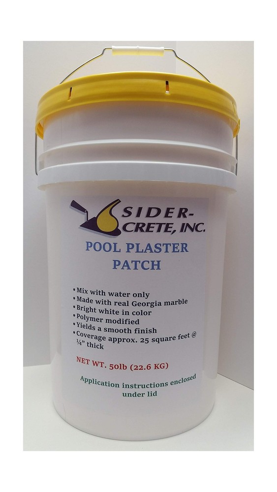 Sider Pool Plaster Patch White- 55 lb - Bonus 5 lb Added for The Same