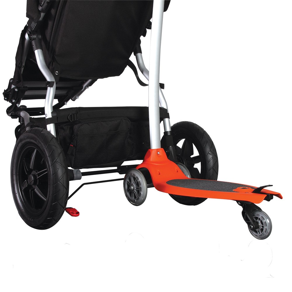Mountain Buggy Freerider Kiddie Board Orange - New! Includes Connector 2 (CON2)