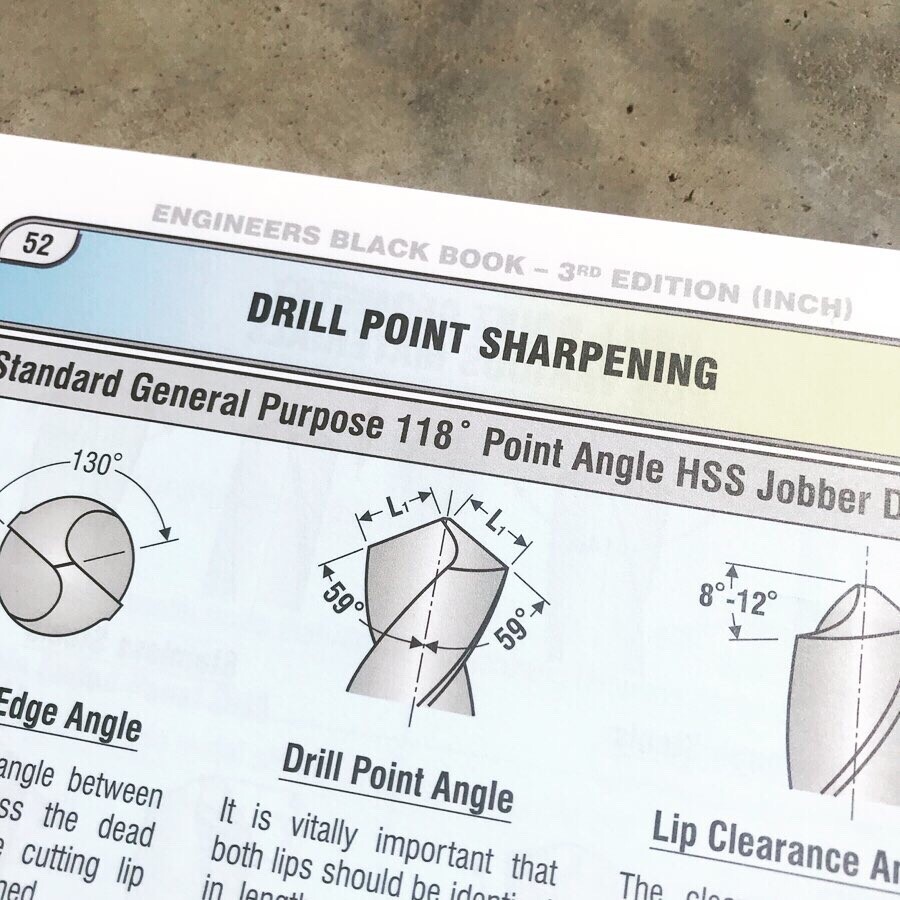 ENGINEERS Black Book - 3rd Edition (METRIC) Large Workbench Edition