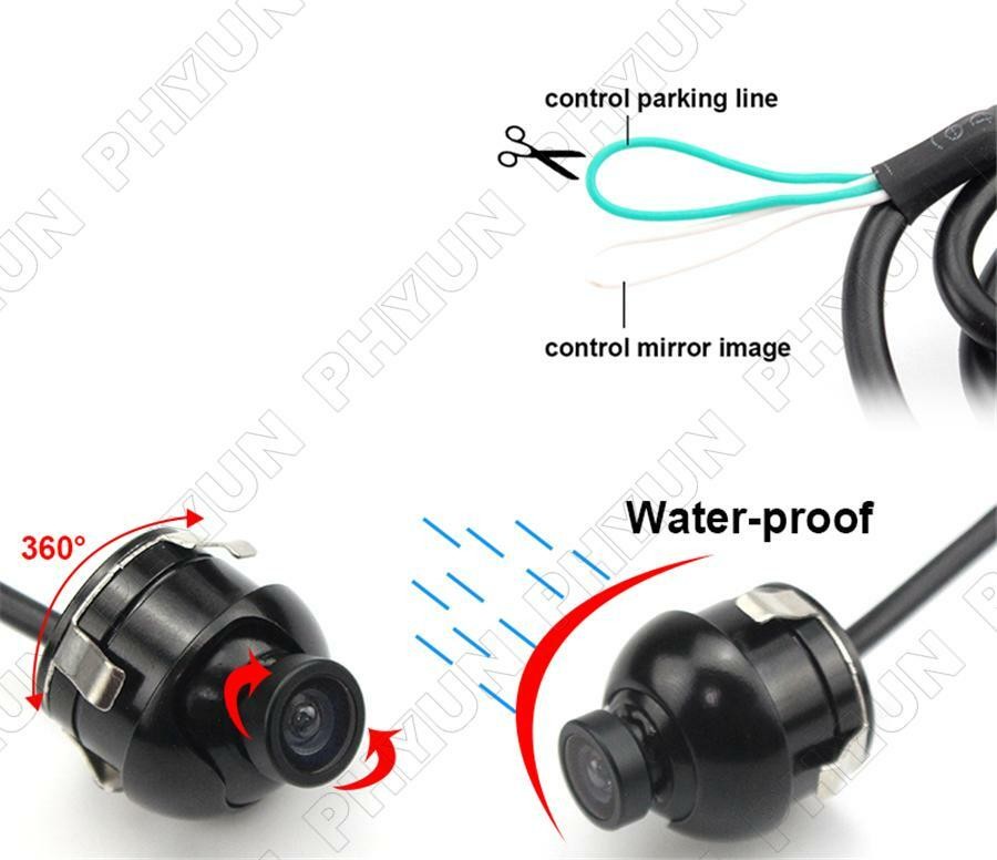 360 Degree Car Parking Panoramic View Rearview 4 Way Camera Control Box System