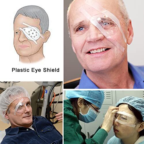 proteccion Para Los Ojos El Protector Ocular De Plastico Se Ajusta ...