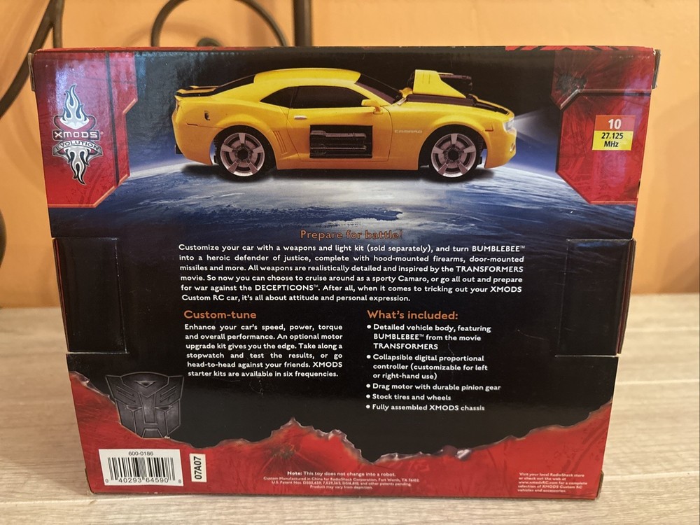 XMODS Evolution Transformers Bumblebee RC Radio Control 2007