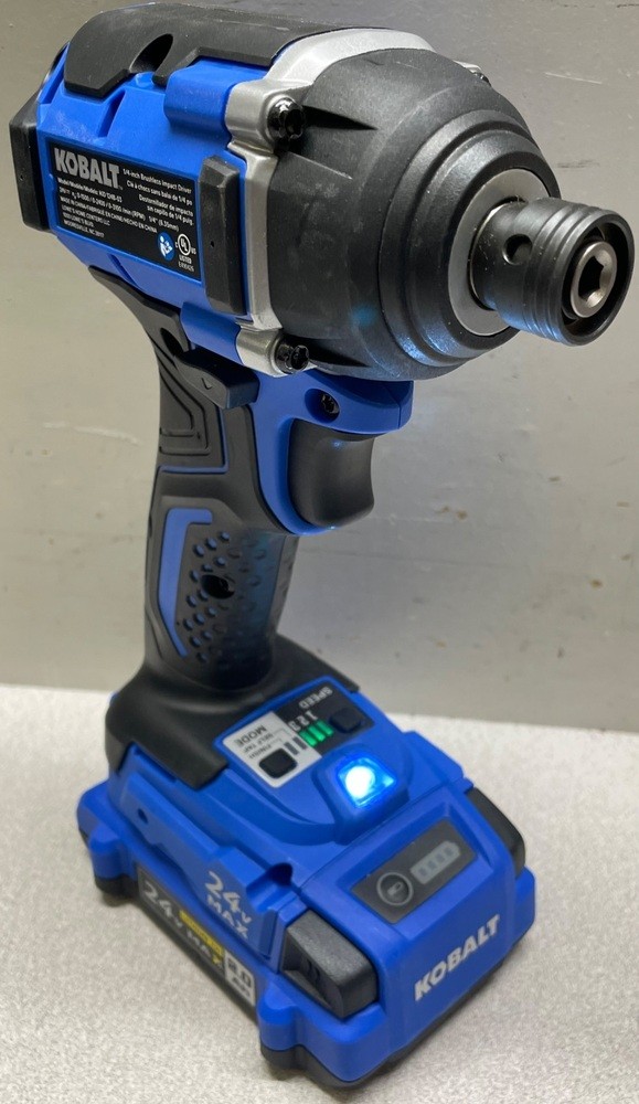 Kobalt 24V MAX Brushless 2 Tool Combo Kit w/Extras