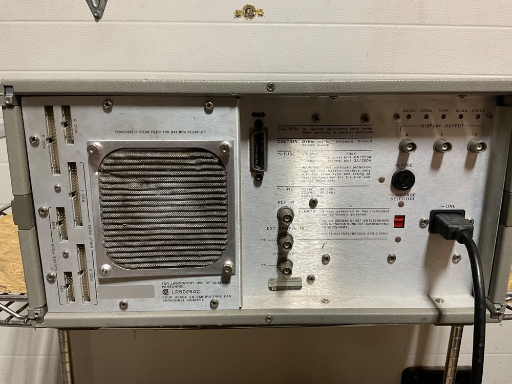 Agilent Hewlett Packard HP 3563A Control System Analyzer