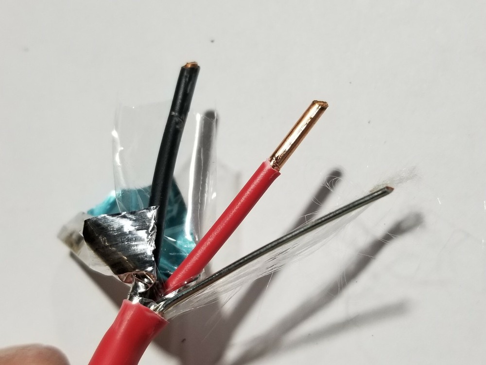 Southwire Genesis 4610 12/2C Solid Shielded Plenum Fire Alarm Cable Red /50ft