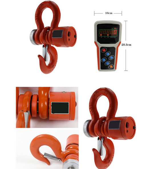 3T Wireless Digital Electronic Hanging Crane Scale With Wireless Handheld Meter