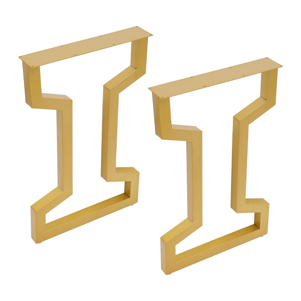 2 PCS Table Legs, 2 PCS Table Frame, Table Leg for Coffee Table Dining Table