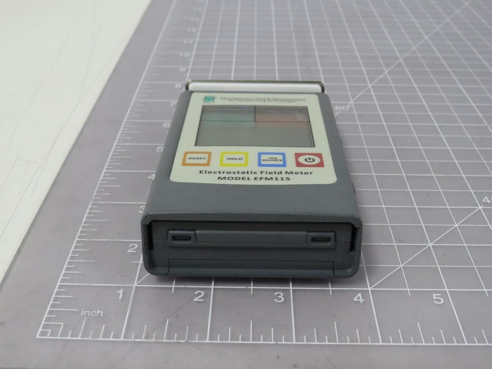 TRANSFORMING TECHNOLOGIES EFM115 POCKET STATIC FIELD METER AND IONIZER PERFORMAN
