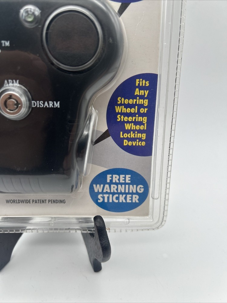 S.W.A.T. Steering Wheel AntiTheft Auto Alarm With 3 Theft Deterring Features