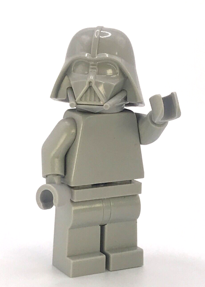 LEGO® Star Wars Darth Vader Prototype Monochrome Light Gray 100% Authentic