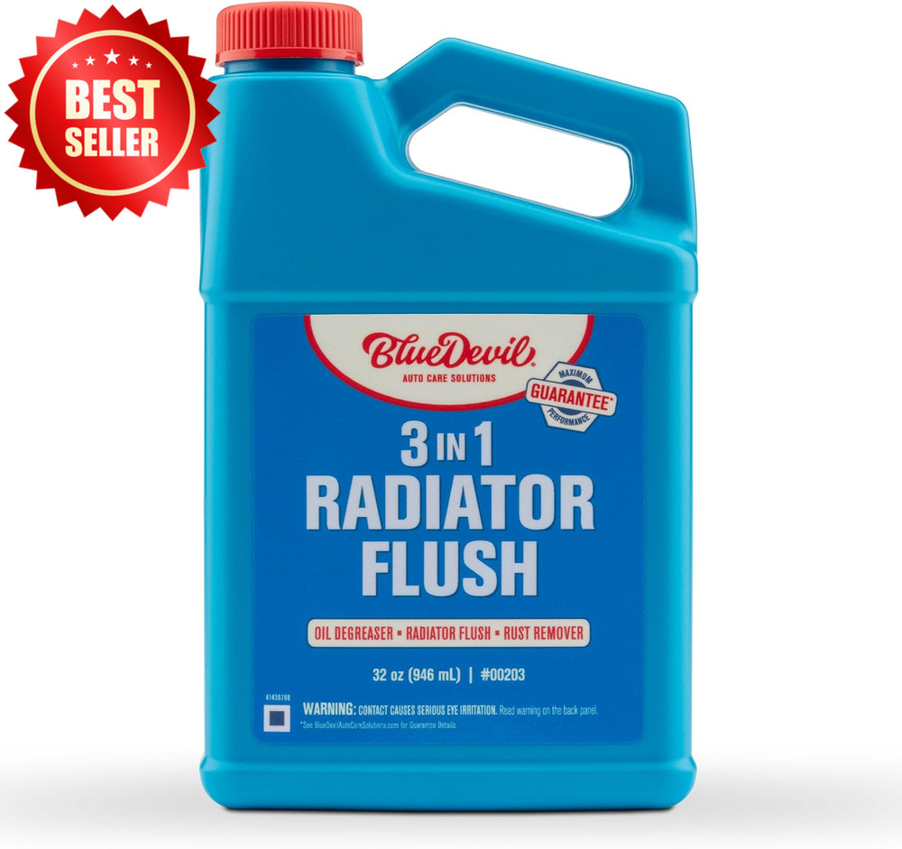32oz Radiator Flush Coolant System Deep Cleaner Removes Rust Scale Grime US