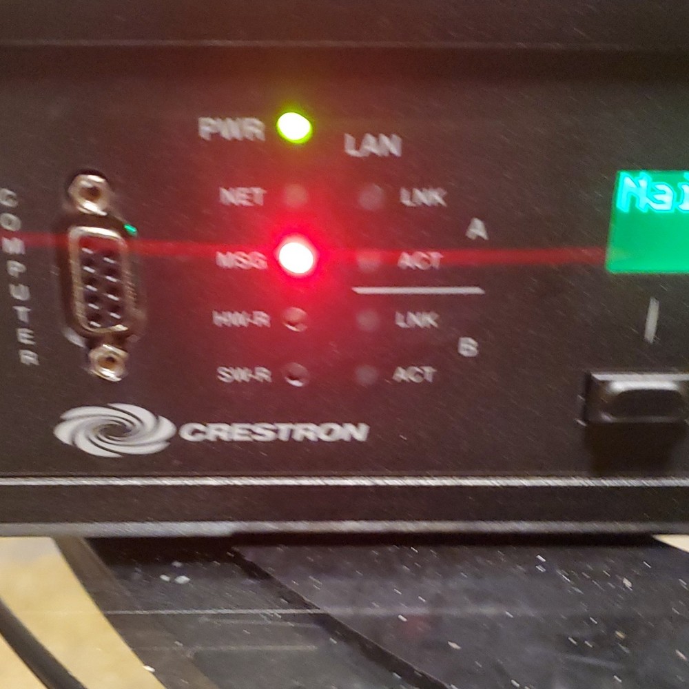 Crestron PRO2 Rack-Mount Control Processor, Relay, IR/Serial, LAN