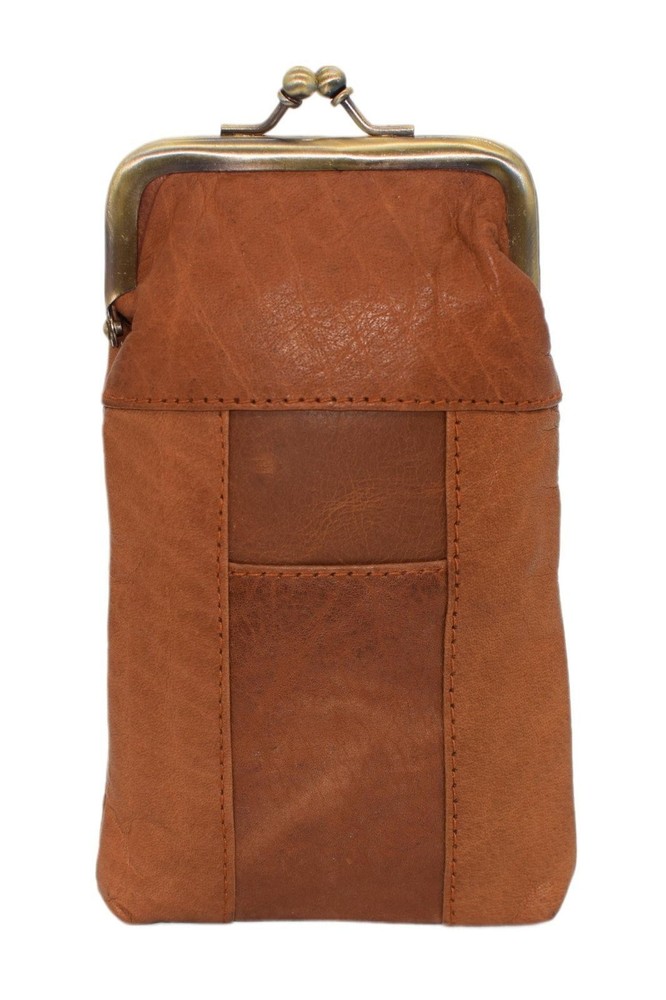 Genuine Leather Cigarette Case Holder Slim Pack Regular or 100's & Lighter...