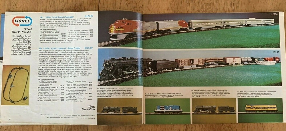 1966 Lionel Catalog
