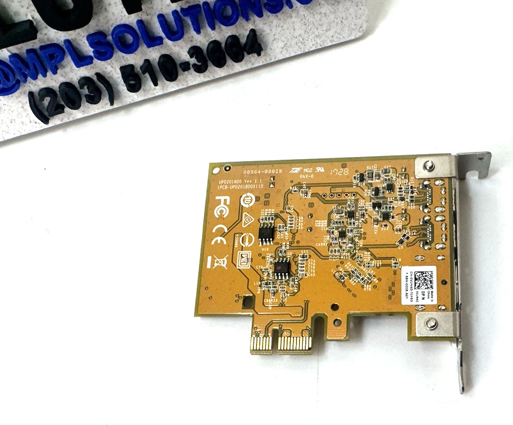 Genuine Dell Input DP & Output Dual Mini DP PCI-E Controller Card VJN4D