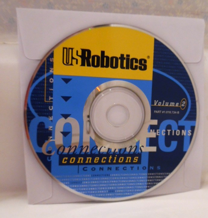 USRobotics Connections PC Software CD ROM - Volume 2