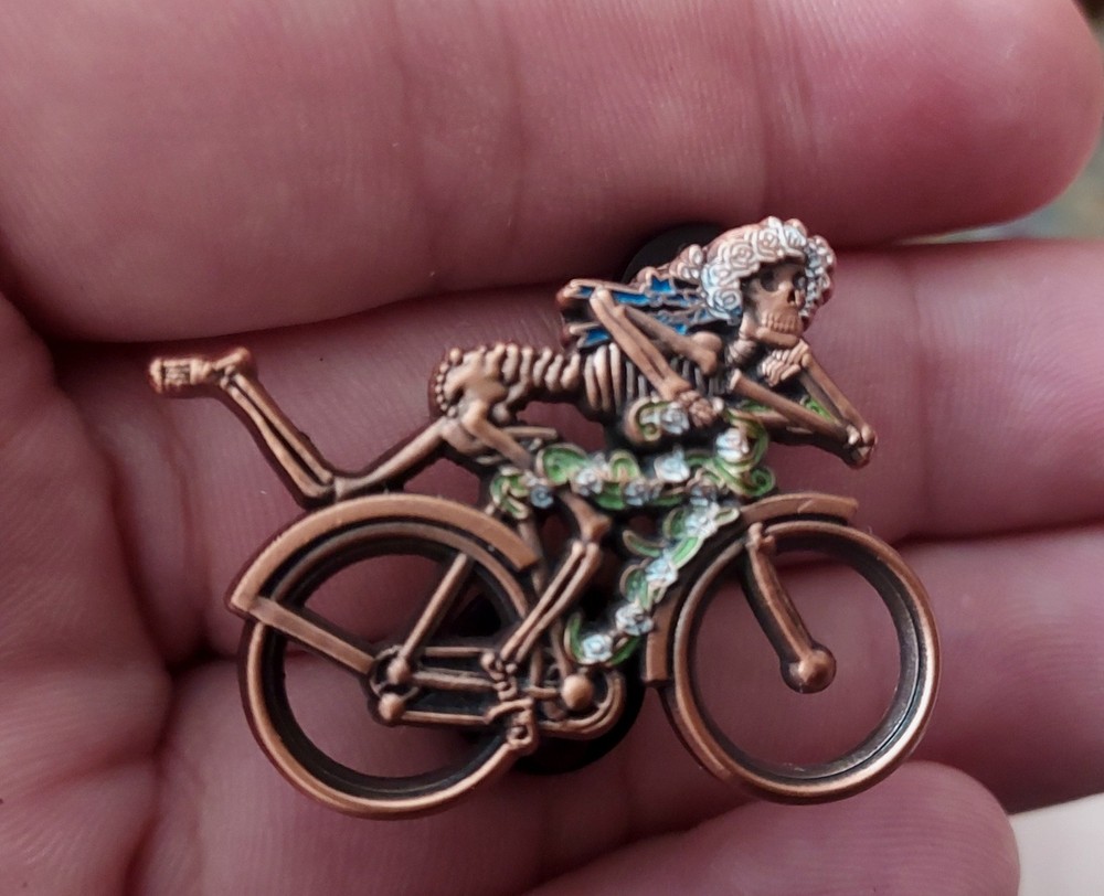 Grateful dead pin, Bike Day Bertha