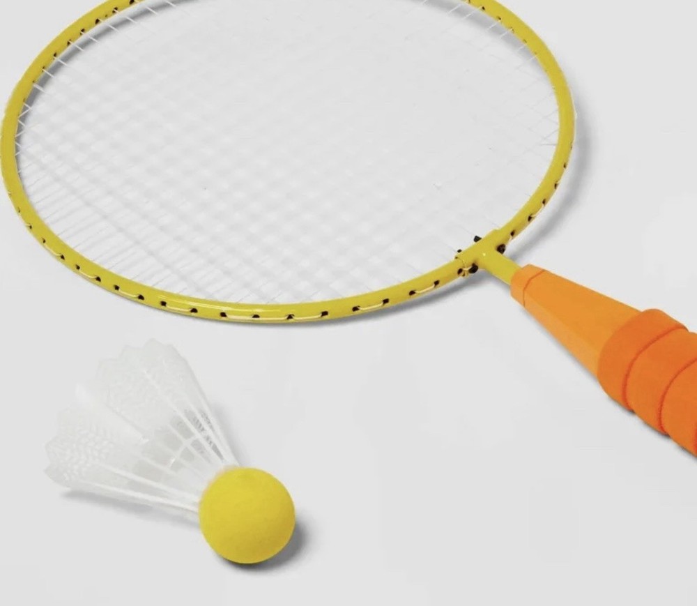 Sun Squad Badminton Set Orange Handle