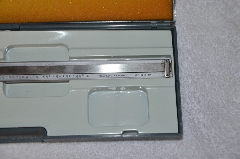 Smiec 9" Dial Caliper: 6" Range/.001 Dial Graduations