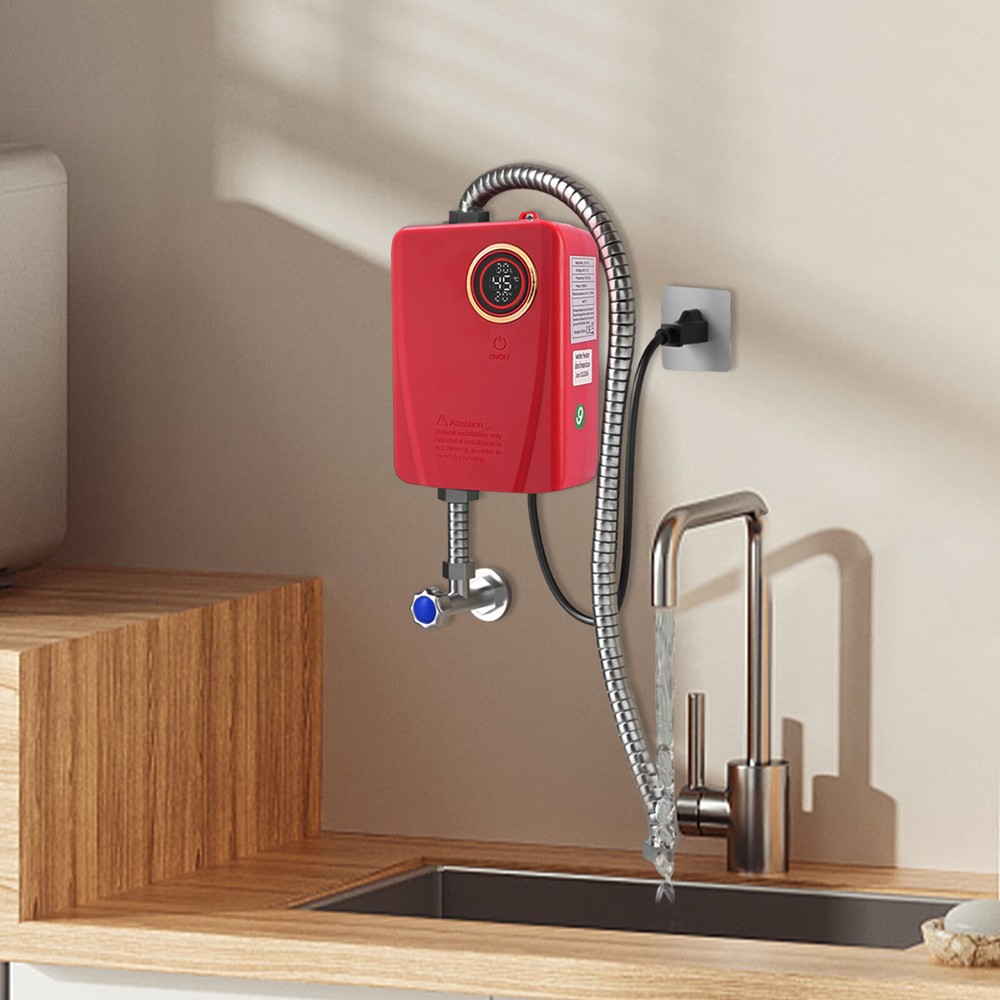 3000w Electric Water Heater Portable Instant Water Heater Under the Sink Basin