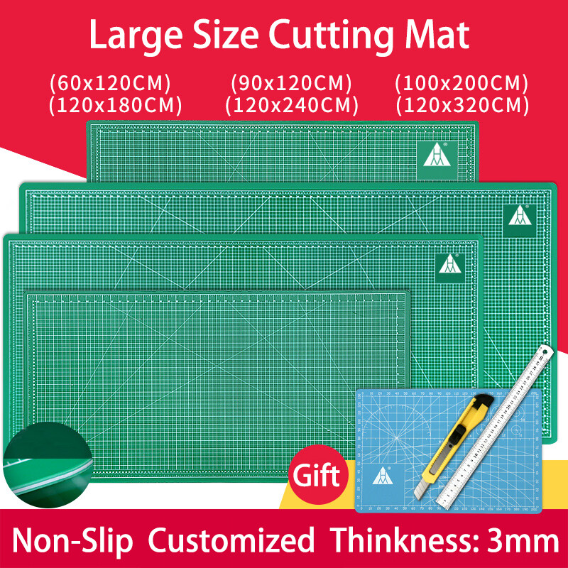 Customize Large Size Cutting Mat Self Healing Green Multi Purpose Craft Supply