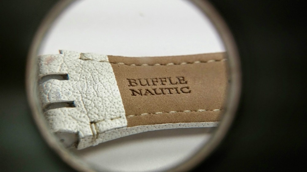 WHITE Buffle Nautic Band, 19/19mm