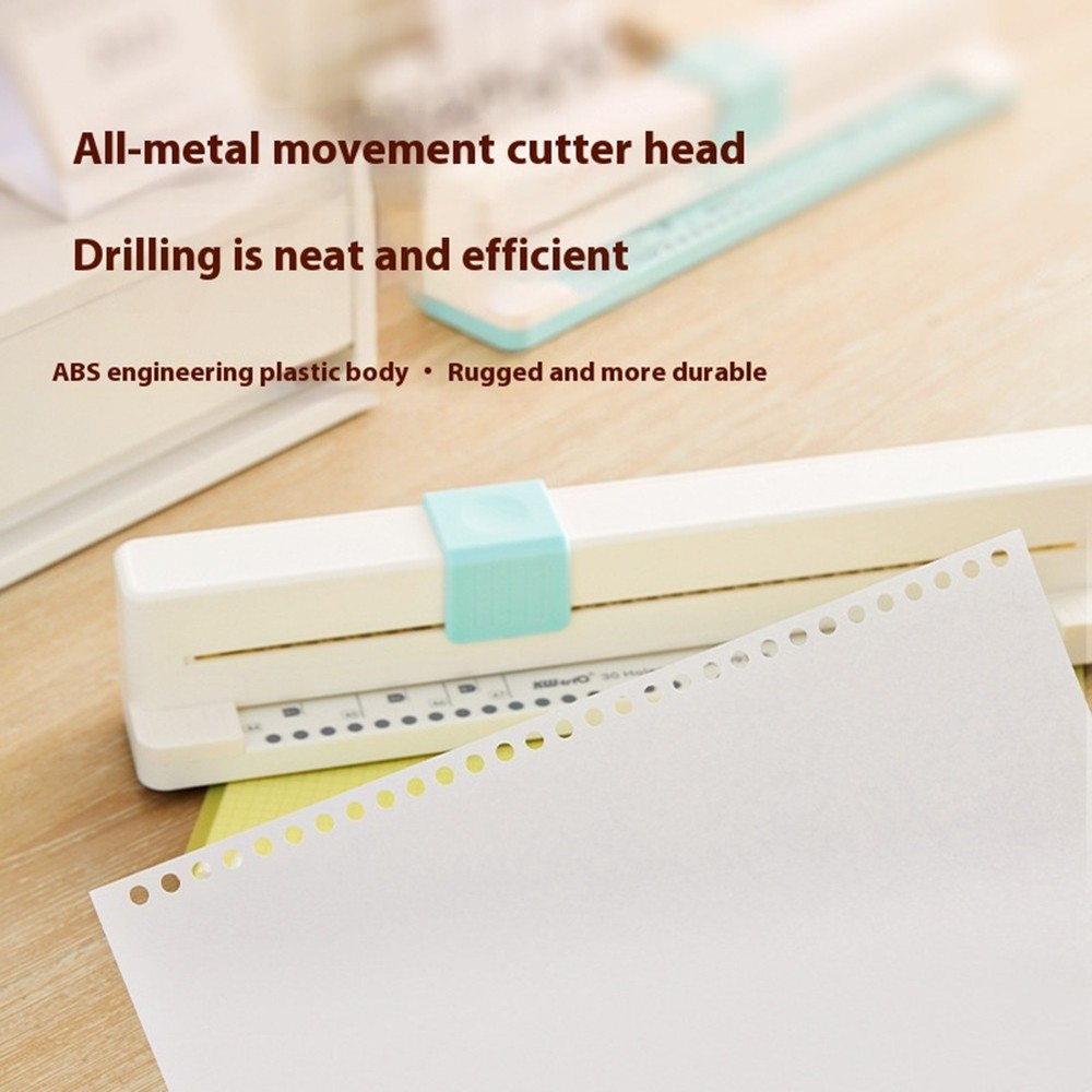 Punching Machine 30 Hole Document Collar Notebook Punching Machine Manual9316