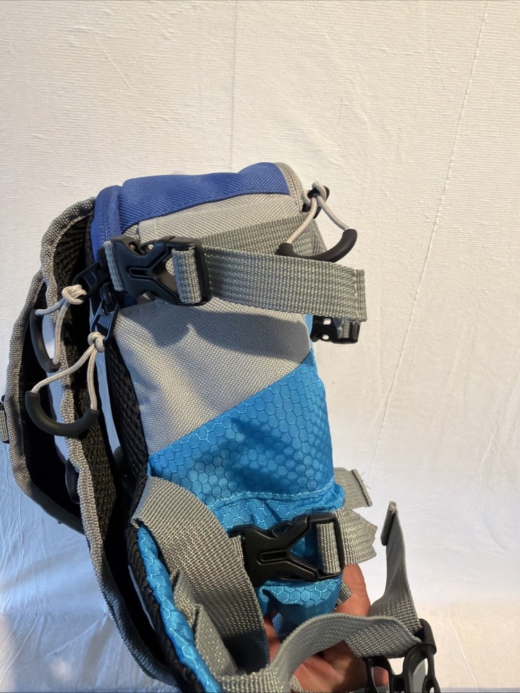 Kids Ski Training Harness Backpack Snowboard Trainer Leash Speed Control Blue