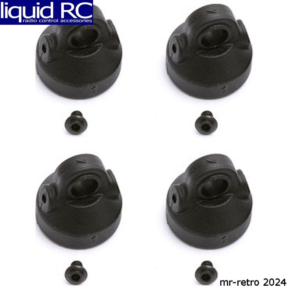 Associated 6443 Bleeder Shock Caps 1:10