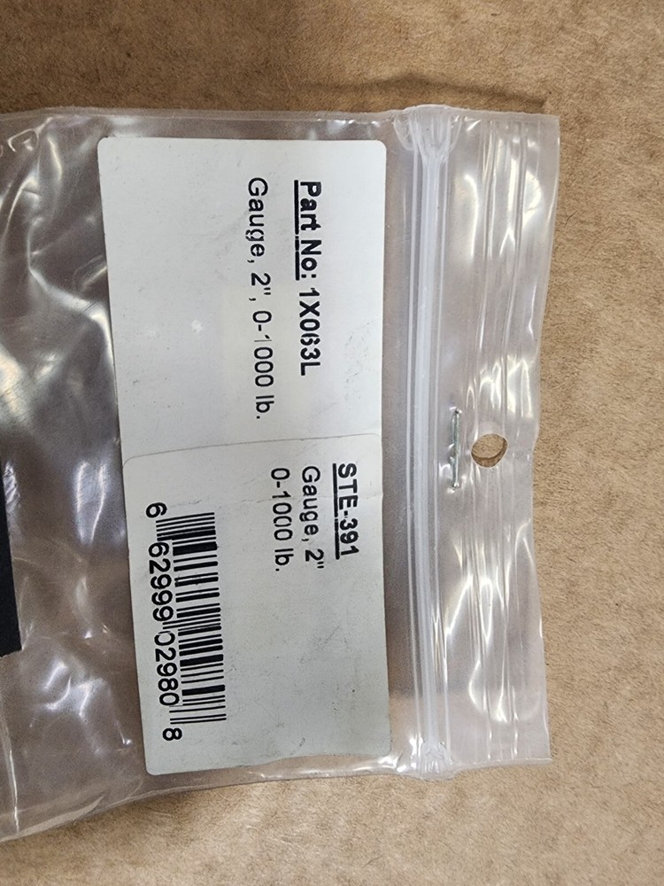 GOSS TORCH EQUIPMENT GAUGE, NITGN 2" STE-391