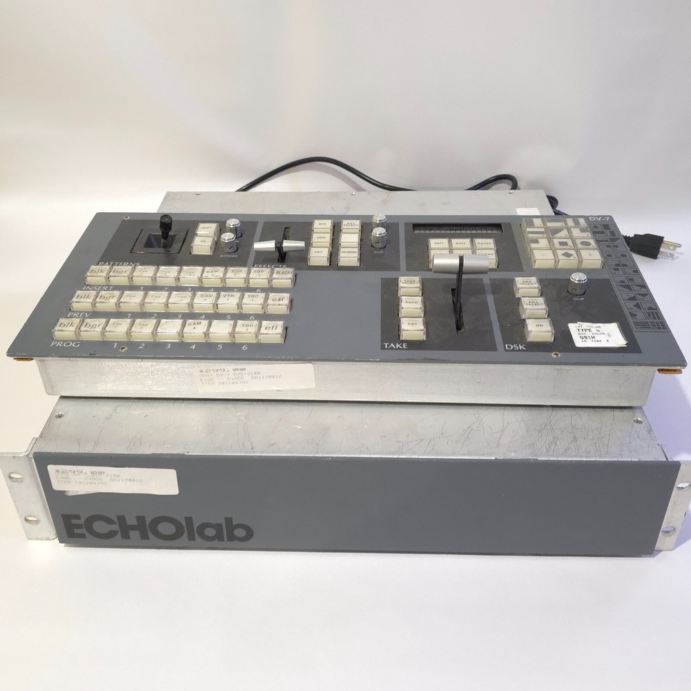 EchoLab DV-7 Professional Video Editor Switcher and Controller!